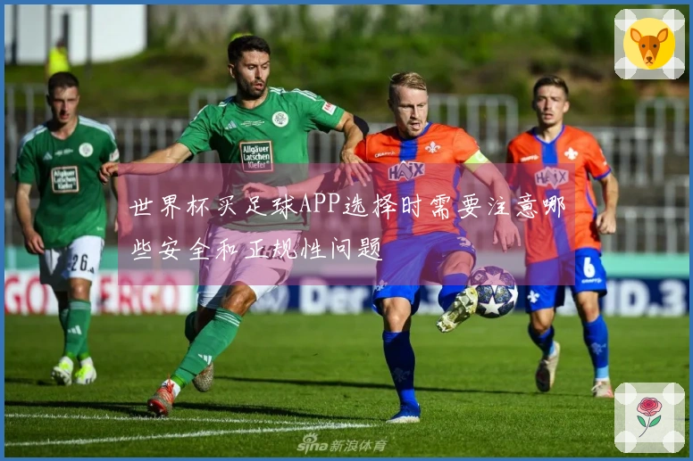 世界杯买足球APP选择时需要注意哪些安全和正规性问题